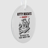 Kitty Biscuits Bäckerei Ornament (Vorderseite)