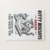 Kitty Biscuits Bäckerei Puzzle (Horizontal)