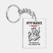 Kitty Biscuits Bäckerei Schlüsselanhänger (Vorderseite links)