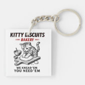 Kitty Biscuits Bäckerei Schlüsselanhänger (Rückseite)
