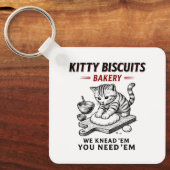 Kitty Biscuits Bäckerei Schlüsselanhänger (Vorderseite)