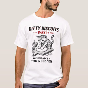 Kitty Biscuits Bäckerei T-Shirt