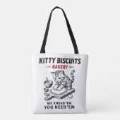 Kitty Biscuits Bäckerei Tasche (Rückseite)