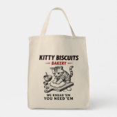 Kitty Biscuits Bäckerei Tragetasche (Rückseite)