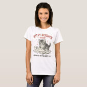 Kitty Biscuits Bakery | Funny Cat Baking Pun T-Shirt (Vorne ganz)