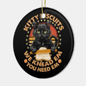 Kitty Biscuits Wir wissen, dass Sie Em Cats Backen Keramik Ornament (Links)