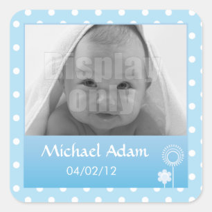 Kitty - blauer Aufkleber