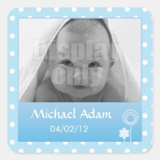 Kitty - blauer Aufkleber