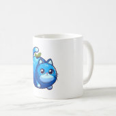 Kitty & Blueberry Süße Katze  Kaffeetasse (VorderseiteRechts)