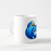 Kitty & Blueberry Süße Katze  Kaffeetasse (Vorderseite Links)