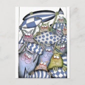 Kitty Blues Postkarte (Vorderseite)