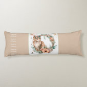 Kitty Boho DBLsided pastel God Lieben alle 1 Brauc Seitenschläferkissen (Rückseite)