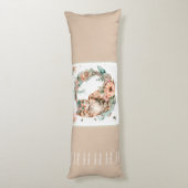 Kitty Boho DBLsided pastel God Lieben alle 1 Brauc Seitenschläferkissen (Rückseite (Vertikal))