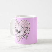 Kitty Bones Kaffeetasse (Vorderseite Links)