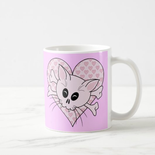 Kitty Bones Kaffeetasse (Rechts)