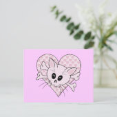 Kitty Bones Postkarte (Stehend Vorderseite)