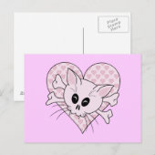 Kitty Bones Postkarte (Vorne/Hinten)