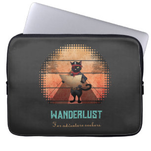 Kitty Buccaneers Sunset Quest Laptopschutzhülle