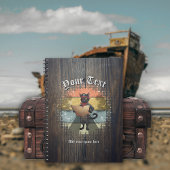 Kitty Buccaneers Sunset Quest Notizblock