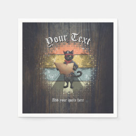 Kitty Buccaneers Sunset Quest Serviette