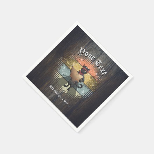 Kitty Buccaneers Sunset Quest Serviette (Ecke)