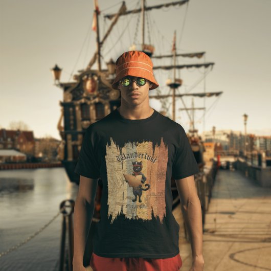 Kitty Buccaneers Sunset Quest T - Shirt