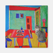 Kitty Cafe Magnet (Vorne)