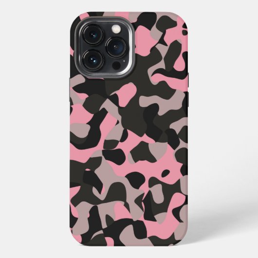 Kitty Camo iPhone Hülle (Rückseite)