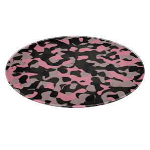 Kitty Camo Schneidebrett