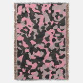 Kitty Camouflage Decke (Vorderseite Vertikal)