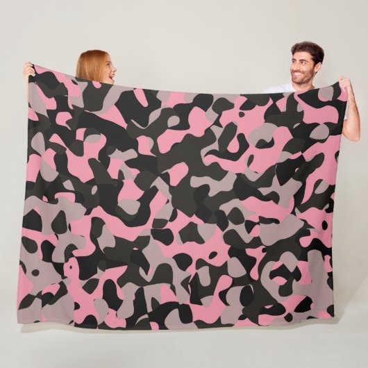 Kitty Camouflage Fleecedecke (Beispiel)