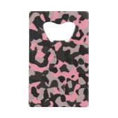 Kitty Camouflage Geldkarten Flaschenöffner (Vorderseite)