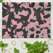 Kitty Camouflage Handtuch (Gefaltet)