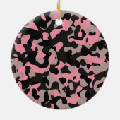 Kitty Camouflage Keramik Ornament (Hinten)