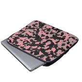 Kitty Camouflage Laptopschutzhülle (Vorne Knopf)