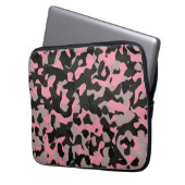 Kitty Camouflage Laptopschutzhülle (Vorderseite Links)