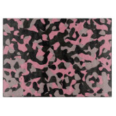 Kitty Camouflage Schneidebrett (Vorderseite)