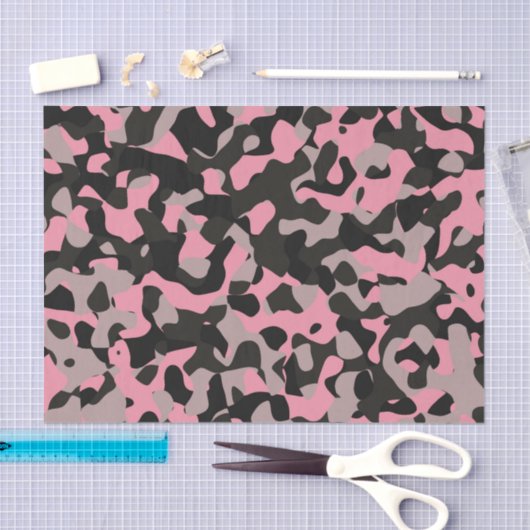 Kitty Camouflage Seidenpapier (Handwerk)