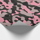Kitty Camouflage Wrap Geschenkpapier (Ecke)