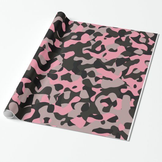 Kitty Camouflage Wrap Geschenkpapier (Ungerollt)