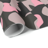 Kitty Camouflage Wrap Geschenkpapier (Rolleneckpunkt)