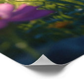 *~* Kitty Cat 5:4 Feline Kitten Blume Poster (Ecke)