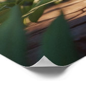 *~* Kitty Cat 5:4 Kitten Blue Mit Augen Black Tuxe Poster (Ecke)