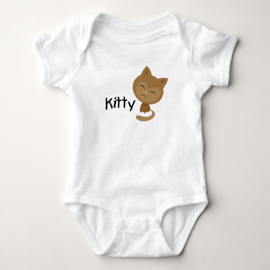 Kitty Cat Baby Shirts (Vorderseite)