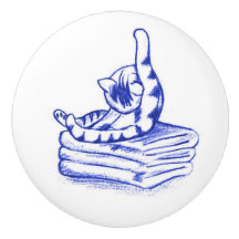 Kitty Cat Badezimmer Toile Look