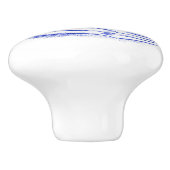 Kitty Cat Badezimmer Toile Look Keramikknauf (Seitenansicht)