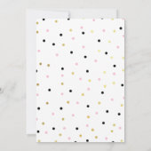 Kitty Cat Birthday Einladung (Rückseite)