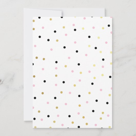 Kitty Cat Birthday Einladung (Rückseite)