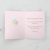 Kitty Cat Birthday wünscht sich einen Freund Karte (Innenseite)