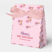 Kitty Cat Celebration Birthday Favor Box Geschenkschachtel (Vorderseite)